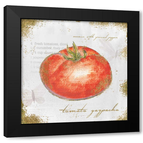 Garden Treasures VII Black Modern Wood Framed Art Print by Adams, Emily