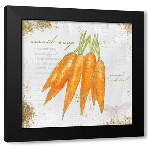 Garden Treasures VIII Black Modern Wood Framed Art Print with Double Matting by Adams, Emily