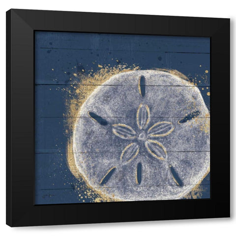 Calm Seas X no Words Black Modern Wood Framed Art Print with Double Matting by Penner, Janelle