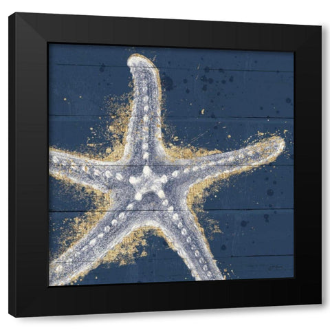 Calm Seas XI no Words Black Modern Wood Framed Art Print by Penner, Janelle