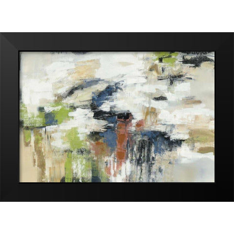 Highline View Black Modern Wood Framed Art Print by Vassileva, Silvia