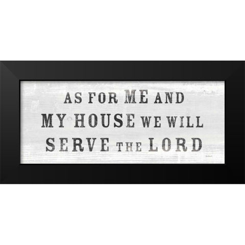 Signs of Faith IV Black Modern Wood Framed Art Print by Schlabach, Sue