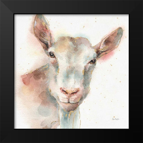 Farm Friends I Black Modern Wood Framed Art Print by Audit, Lisa