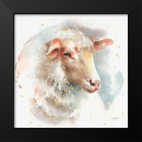 Farm Friends IV Black Modern Wood Framed Art Print by Audit, Lisa