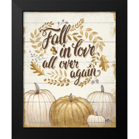 Grateful Season III Black Modern Wood Framed Art Print by Penner, Janelle