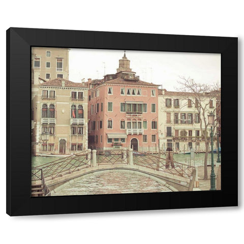 Sunday Morning in Venice Black Modern Wood Framed Art Print with Double Matting by Bevan, Keri
