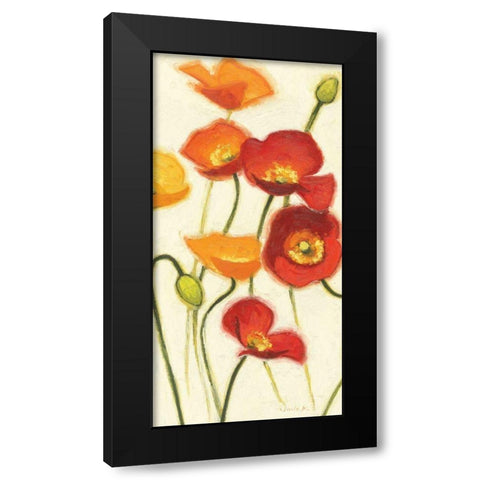 Enlightened Spirits II Black Modern Wood Framed Art Print with Double Matting by Novak, Shirley