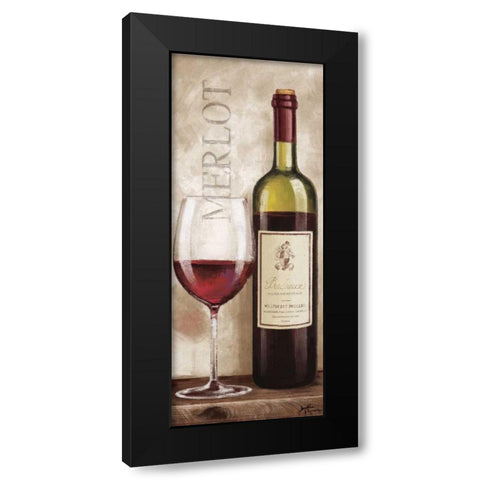 Wine in Paris V Black Modern Wood Framed Art Print with Double Matting by Penner, Janelle