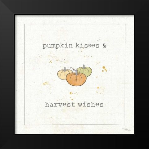 Harvest Cuties III Black Modern Wood Framed Art Print by Pela Studio