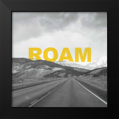 Bold Adventures I Black Modern Wood Framed Art Print by Marshall, Laura