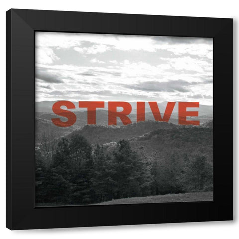 Bold Adventures VI Black Modern Wood Framed Art Print by Marshall, Laura