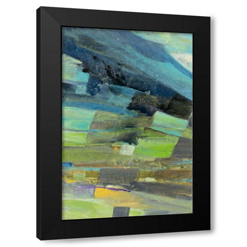 View of the Coast I Black Modern Wood Framed Art Print with Double Matting by Hristova, Albena