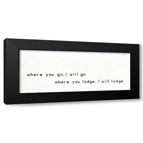 Words of Encouragement  III Black Modern Wood Framed Art Print with Double Matting by Adams, Emily