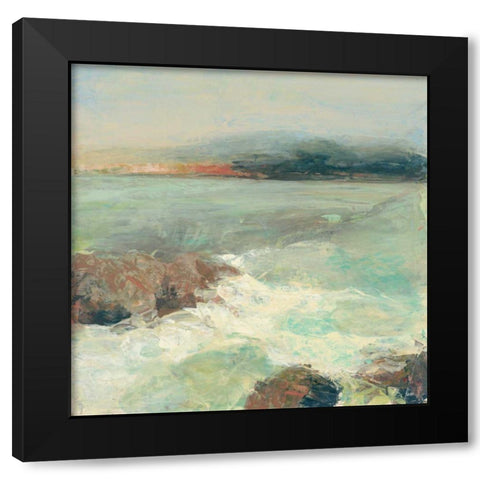 Point Lobos Crop Black Modern Wood Framed Art Print by Purinton, Julia