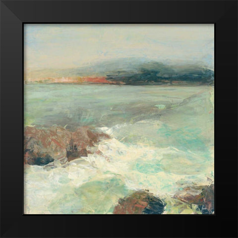 Point Lobos Crop Black Modern Wood Framed Art Print by Purinton, Julia
