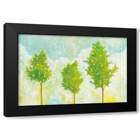Golden Hour I Black Modern Wood Framed Art Print with Double Matting by Averinos, Melissa
