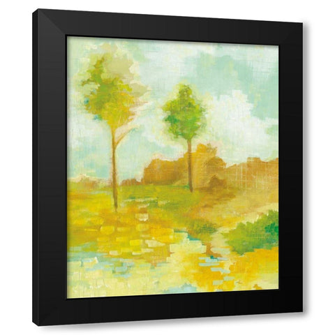 Golden Hour III Black Modern Wood Framed Art Print by Averinos, Melissa