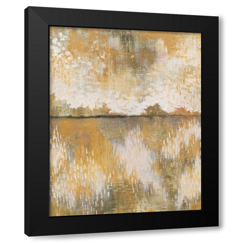 Curious Sky Black Modern Wood Framed Art Print by Averinos, Melissa