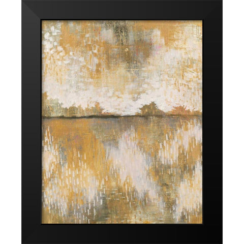 Curious Sky Black Modern Wood Framed Art Print by Averinos, Melissa