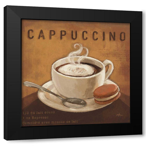 Coffee and Co I Black Modern Wood Framed Art Print with Double Matting by Penner, Janelle