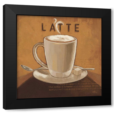 Coffee and Co IV Black Modern Wood Framed Art Print by Penner, Janelle