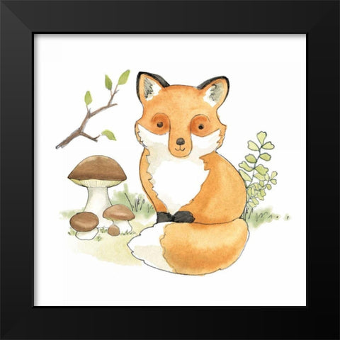 Baby Woodland I Black Modern Wood Framed Art Print by Grove, Beth
