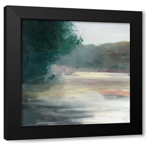 Gosling Black Modern Wood Framed Art Print by Purinton, Julia