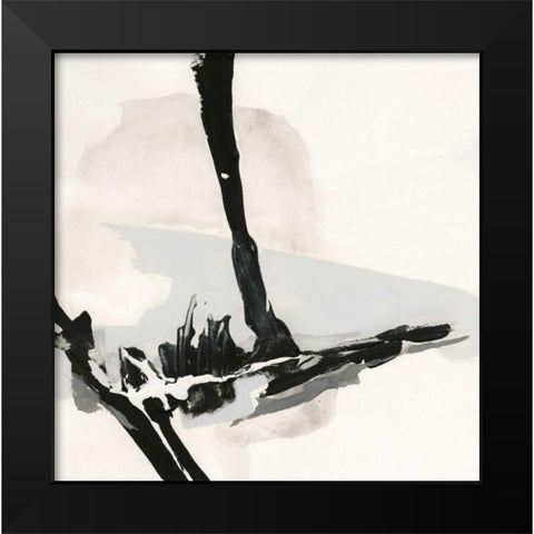 Creamy Neutral IV Black Modern Wood Framed Art Print by Paschke, Chris
