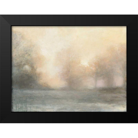 Top of the Field Black Modern Wood Framed Art Print by Purinton, Julia