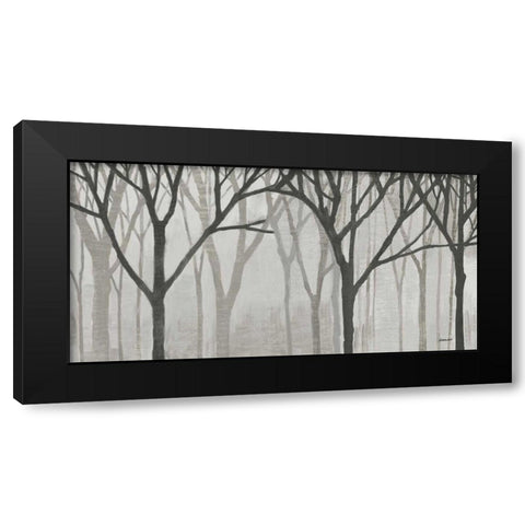 Spring Trees Greystone IV Black Modern Wood Framed Art Print by Lovell, Kathrine