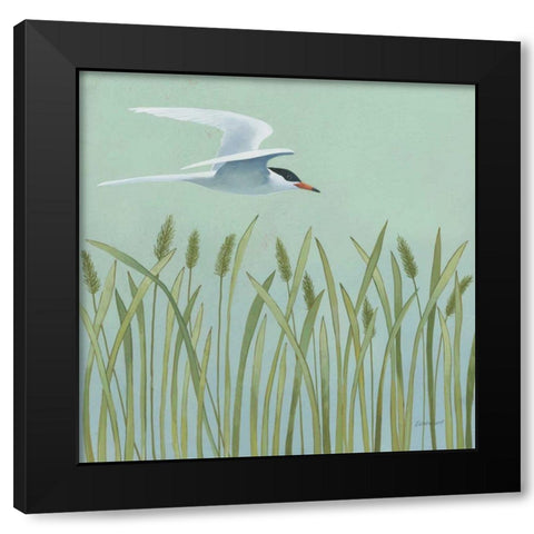 Free as a Bird I Black Modern Wood Framed Art Print by Lovell, Kathrine