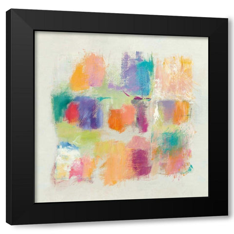 Popsicles III Stone Black Modern Wood Framed Art Print by Schick, Mike