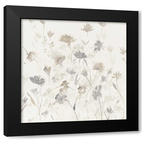 Garden Shadows I Black Modern Wood Framed Art Print with Double Matting by Tillmon, Avery