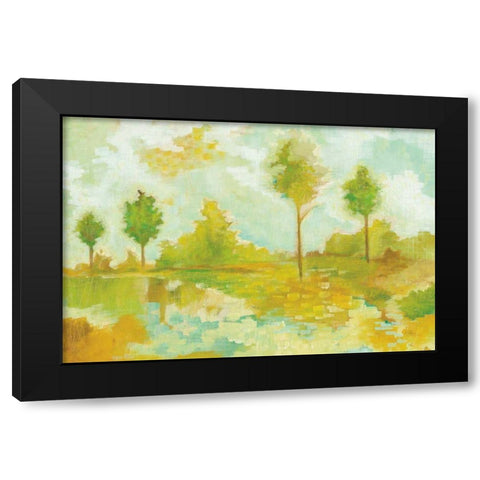 Golden Hour IV Black Modern Wood Framed Art Print by Averinos, Melissa