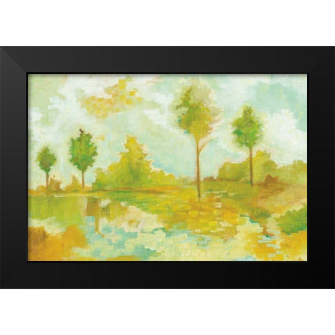 Golden Hour IV Black Modern Wood Framed Art Print by Averinos, Melissa