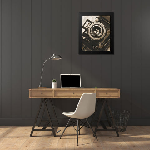 Depth of Field I Black Modern Wood Framed Art Print by Goldstein, Ed