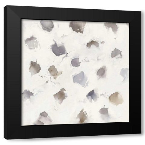 Nougat II Black Modern Wood Framed Art Print by Schick, Mike