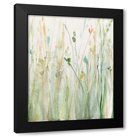 Spring Grasses II Crop Black Modern Wood Framed Art Print by Tillmon, Avery