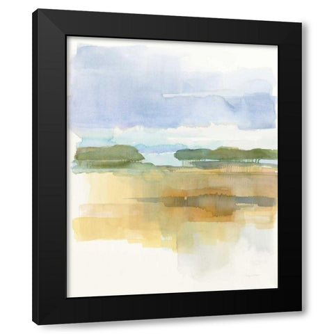 Dusk Light Black Modern Wood Framed Art Print with Double Matting by Tillmon, Avery