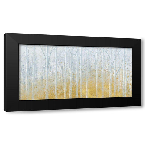 Silver Waters Crop No River Gold Black Modern Wood Framed Art Print with Double Matting by Wiens, James
