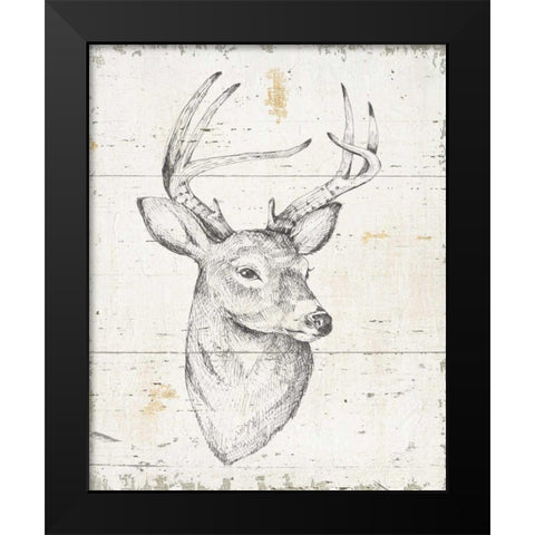 Wild and Beautiful I Black Modern Wood Framed Art Print by Brissonnet, Daphne