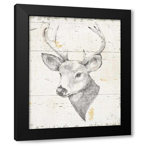 Wild and Beautiful II Black Modern Wood Framed Art Print with Double Matting by Brissonnet, Daphne