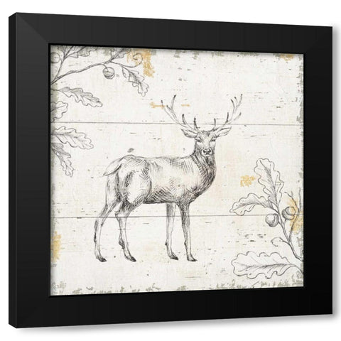 Wild and Beautiful V Black Modern Wood Framed Art Print with Double Matting by Brissonnet, Daphne