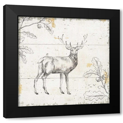 Wild and Beautiful V Black Modern Wood Framed Art Print by Brissonnet, Daphne