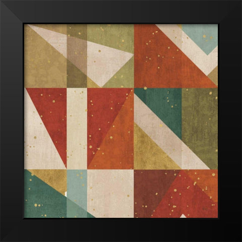 Framework V Spice Black Modern Wood Framed Art Print by Charron, Veronique