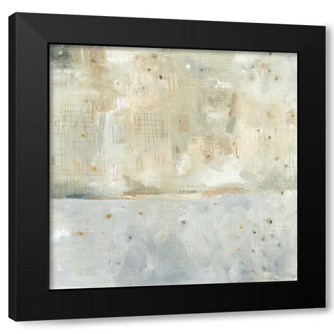Dreaming of the Shore Neutral Black Modern Wood Framed Art Print by Averinos, Melissa