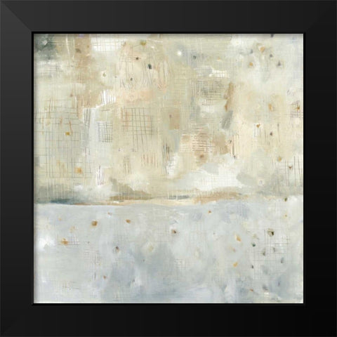 Dreaming of the Shore Neutral Black Modern Wood Framed Art Print by Averinos, Melissa