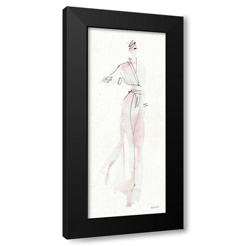 La Fashion IV Black Modern Wood Framed Art Print by Tavoletti, Anne