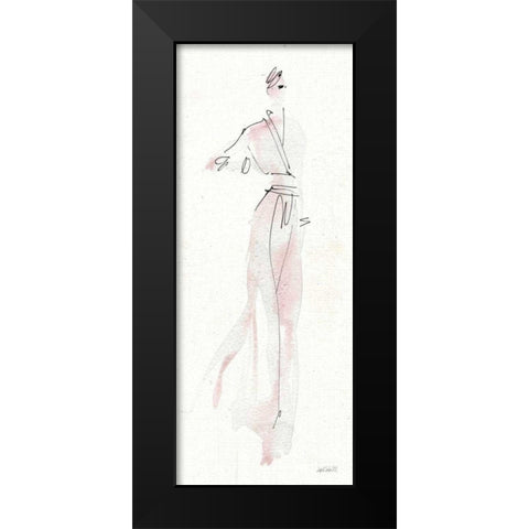 La Fashion IV Black Modern Wood Framed Art Print by Tavoletti, Anne