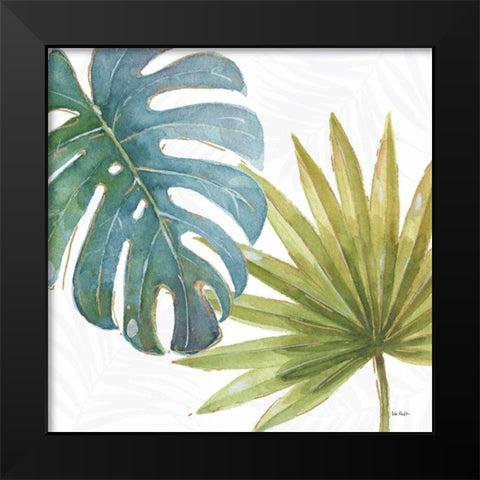 Tropical Blush VIII Black Modern Wood Framed Art Print by Audit, Lisa